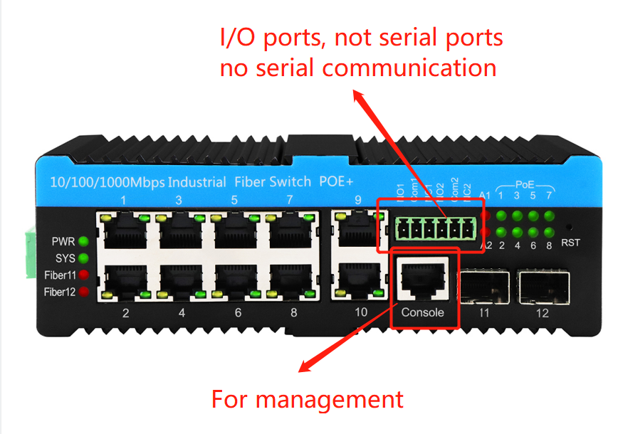 8 портов Gigabit PoE Managed Switch 802.3bt 90W с 1 SFP / Copper Uplink 480W Бюджет