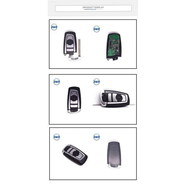 Remote Control Car Key Entry With 49 Chip For FEM CAS4 CAS4+ System 1/3/4/5/6/7 Series
