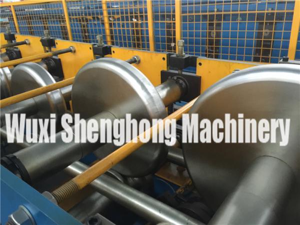 Galvanized Metal Steel Roof Tile Roll Forming Machine For Ridge Cap