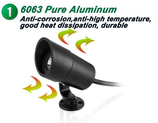 DC 12V Led Light Low Voltage Landscape Lighting 3W Lawn Lights IP67 Outdoor Park Yard Garden Led Lighting