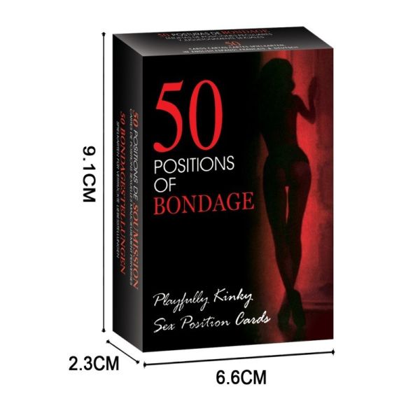 Custom English version of pose SEX Fun Cards Adult Couple Games Fun Pose Chart Poker Games Cards Printing