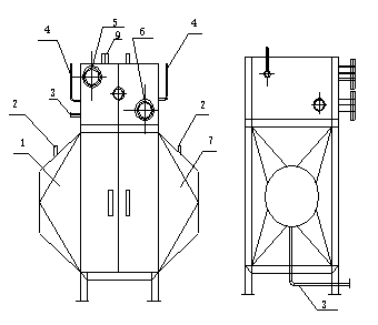 Gas One Gas Heat Pipe Waste Heat Recovery Heat Exchanger