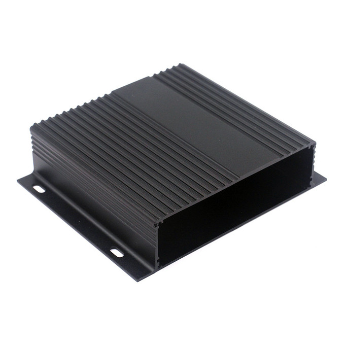 PCB Al6063-T5 прессовал алюминиевая коробка, приложение штранг-прессования дефлектора 2pcs алюминиевое