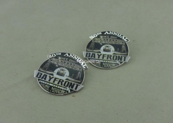 Full Printing Hard Enamel Pin , Brass Stamped Collect Baseball Brooch Iron Lapel Pins