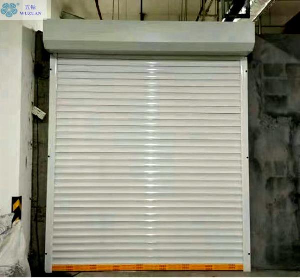 OEM Wind Resistant Bullet Proof Vertical Aluminium Roller Shutter Door