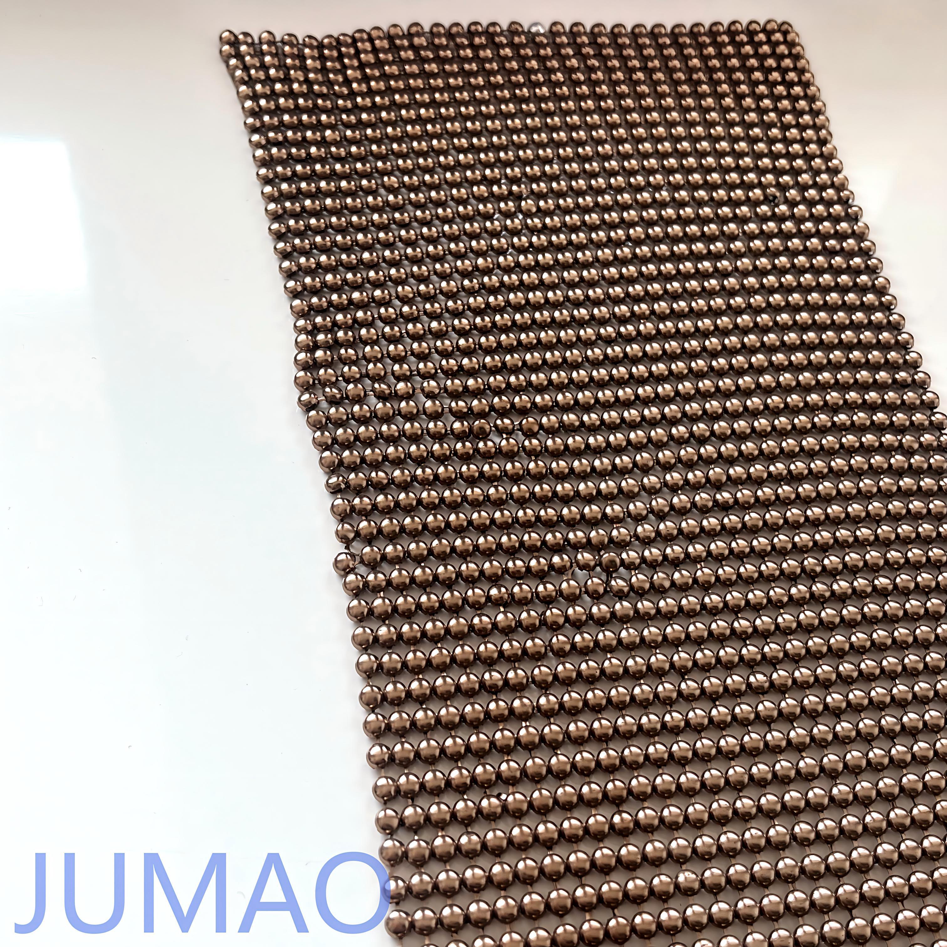Premium Metal Beaded Sequin Curtain Enhances Ambiance With Beautiful Light Refraction