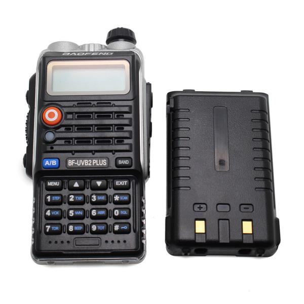 Walkie Talkie Uv-B2+ UHF 2800mah Battery Handy Am/Fm Transceiver Powerful 8W