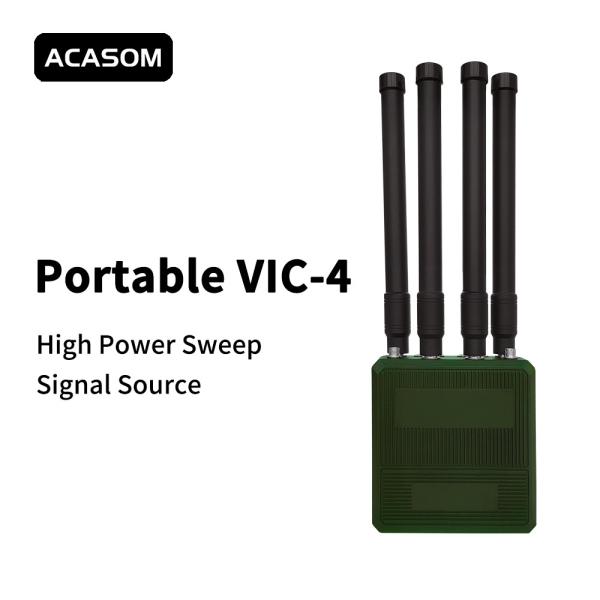 400M 500M  600M 700MHz 50W Portable Jamming Device For Drones Battery Powered