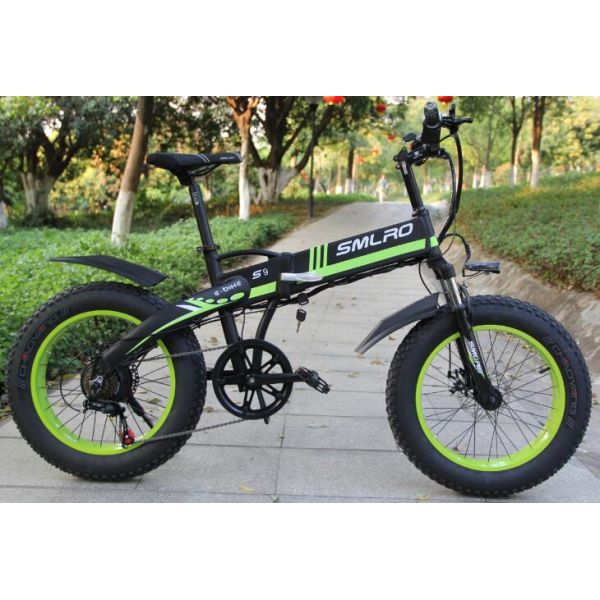 Safe Electric Folding Bike , 20 Inch Fold Up Electric Bike 120 KG Max Load