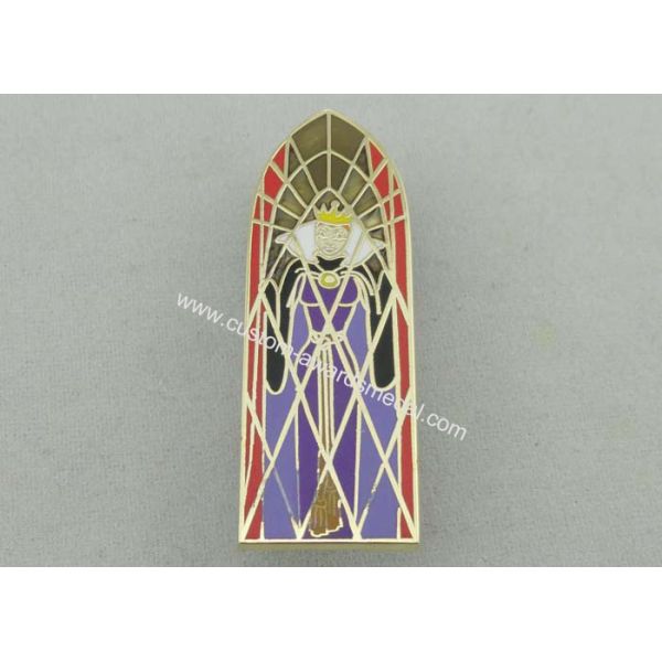 Die Casting Soft Enamel Pin With Gold Plating For Company Celebration