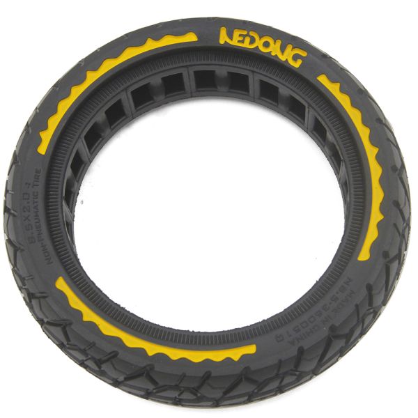 8.5x2.0 Off Road Honeycomb Airless Scooter Solid Tire For Xiaomi M365/ Pro/Pro2/ 1S Electric Scooter Part