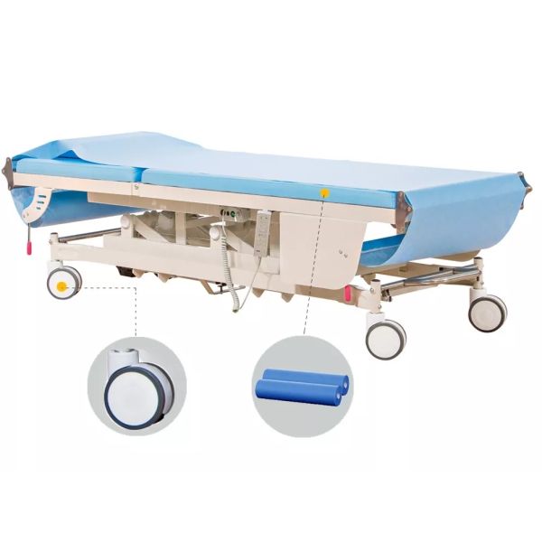 220V électrique B échographie Lit d'examen Table d'hôpital Lit électrique d'hôpital gynécologique