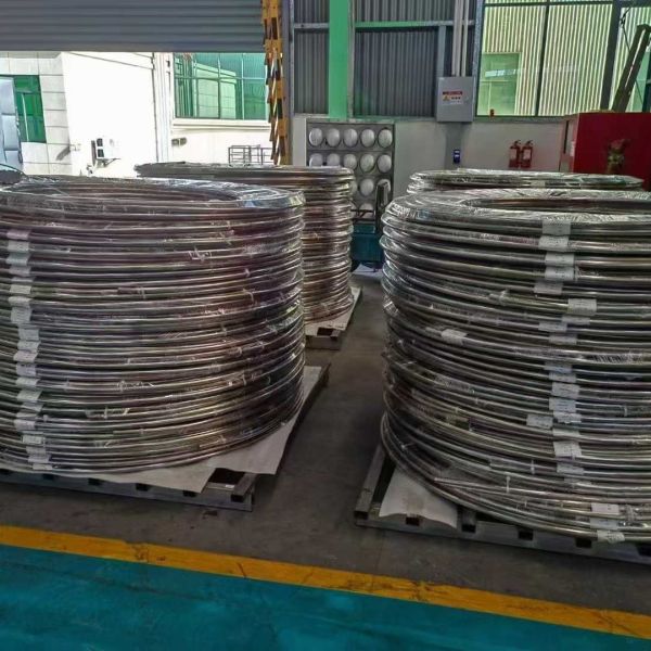ASTM A789 Duplex 2205 Stainless steel Coiled Tubing 3/8