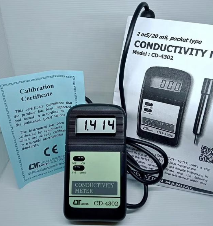 Lutron Digital Conductivity Meter Series CD-430/CD-4301 /CD-4302/CD-4303H/CD-4316SD Other Industrial Control Products