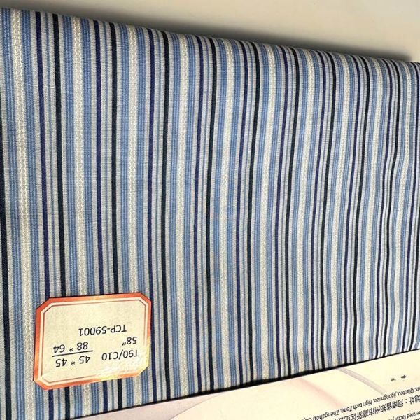TC 90/10 Plain Poly Cotton 45*45 88*64 Pocket Fabric Warp Density 88