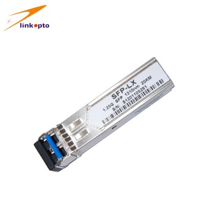 main gauche SFP double mode, performance de 1.25G SFP de module de fibre de 1310nm 20km Cisco haute