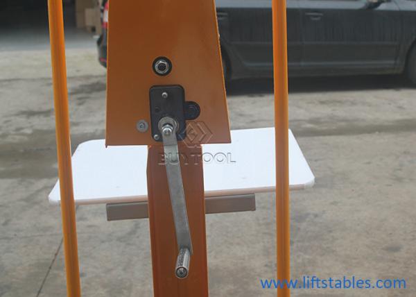 220 caminhão de elevador manual do Positioner do trabalho da plataforma M200 do empilhador hidráulico da prateleira da libra 100kg