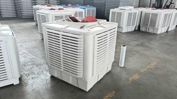 2.2KW Industrial Cooling System Evaporating Air Cooler 25000cmh with Remote Control