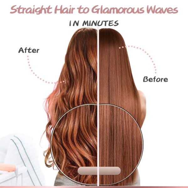 Дисплей температуры LCD волосы 3 бочонков колеблет для Beachy Frizz свободные волны