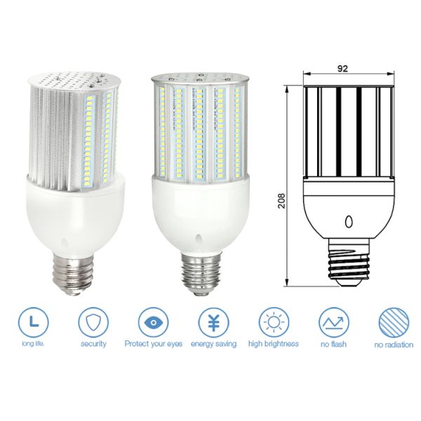 High Lumen 3240Lm Energy Saving Light Bulbs Ip65 Waterproof / 27w Outdoor Street Lamps