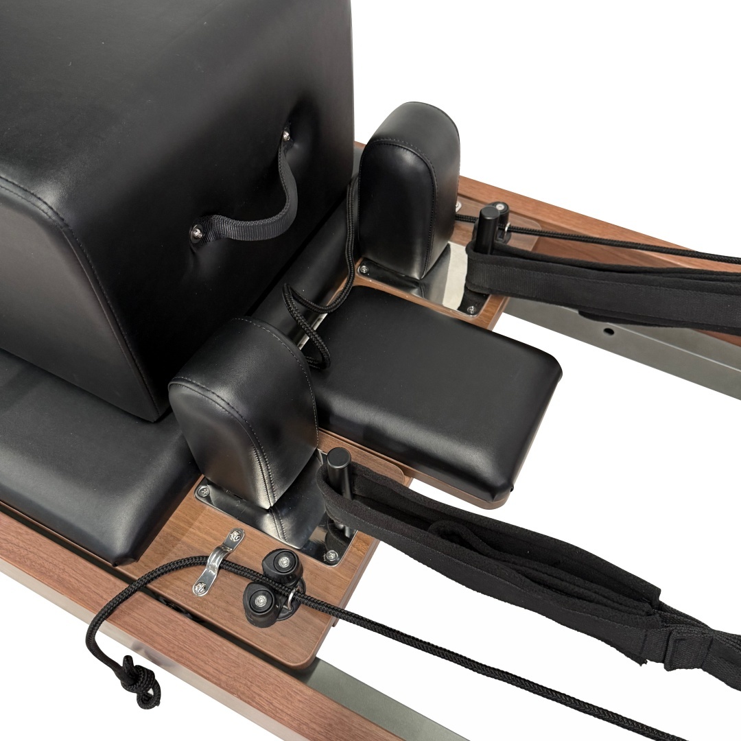High Quality Black Walnut pilates reformer built for Commercial GYM pilates studios Training