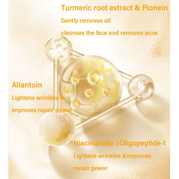 OEM Cúrcuma Anti acné Marcas Tónico de desvanecimiento Hidratante Hidratante Cuidado personal Cuidado facial Cuidado de la piel Tónico de arroz