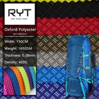 Tela 100% de nylon impermeável de Oxford da poliamida Swash de Diamond Lattice tecida para o saco