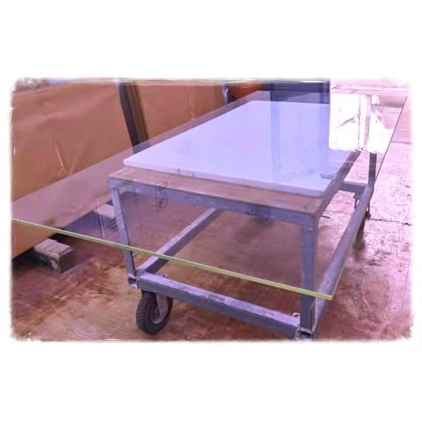 Rectangle 1000mm*800mm Radiation Protection Lead Glass 3mmpb