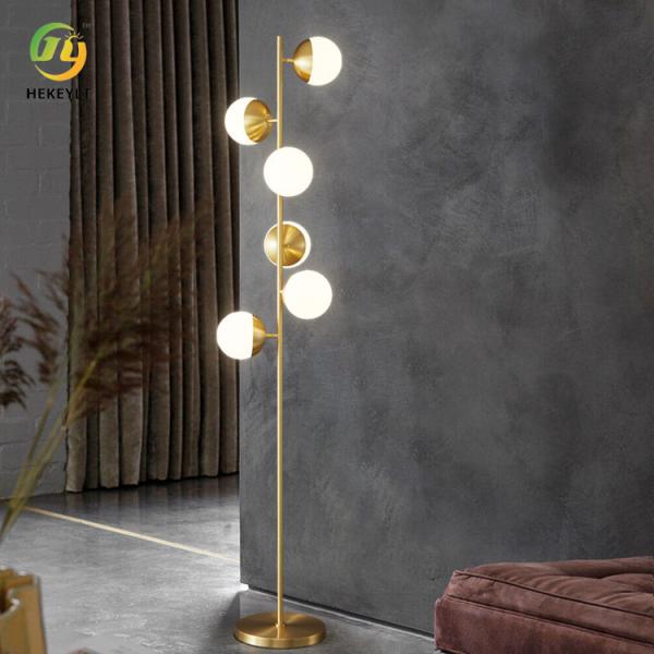 High Metal Gold Iron Bedside Modern Floor Light Living Room Atmosphere