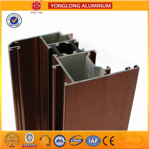 Heat Insulating Industrial Aluminum Section Materials / Machined Aluminium Extrusion Profiles