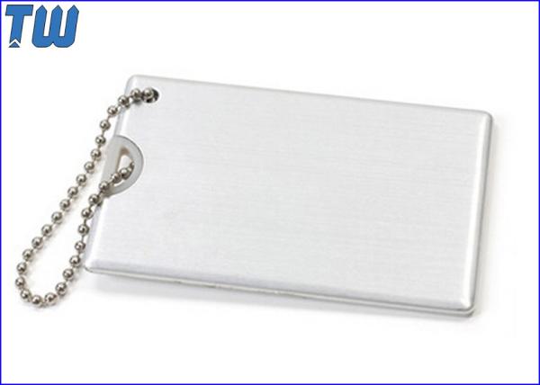 Full Metal Big Printing Area Name Card 64GB Thumb Drive Stick