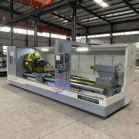 Tour à métaux CNC à banc plat robuste pour pièces de 1000 mm