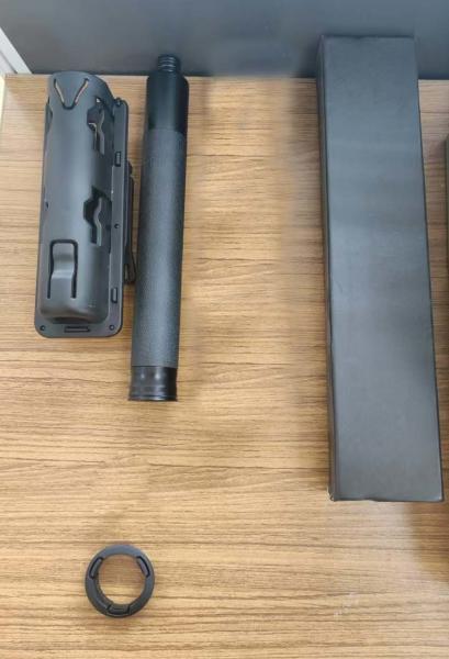 Lightweight Riot Control Baton Aluminum Alloy For Professionals