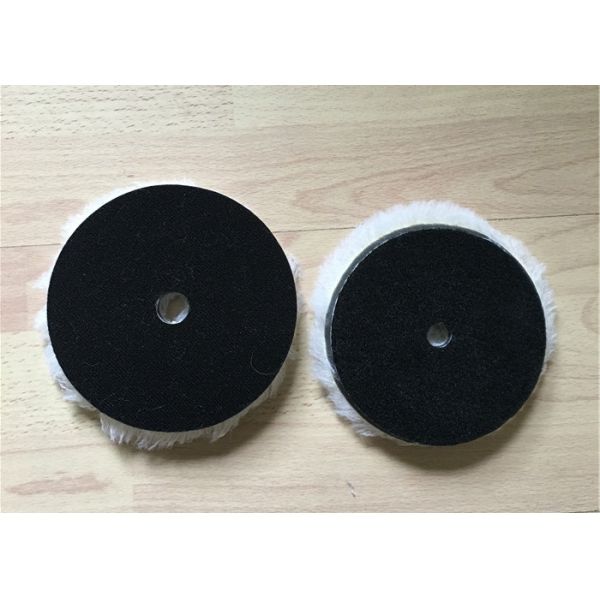 150 milímetros de las lanas de larga vida reutilizable pura de acero del tampón para pulir extremadamente para pulimentar del coche