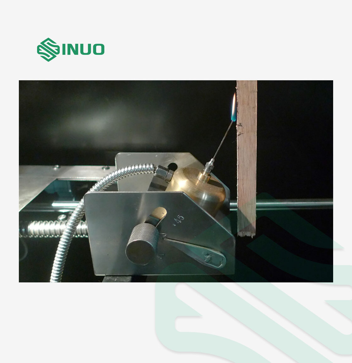 IEC 60695-11-5 Needle Flame Tester with PLC Control and Touchscreen