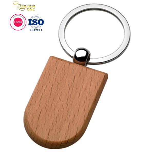 Art Craft Wooden Key Chain 2D Heart Silver Cute Charm Rainbow Keyring