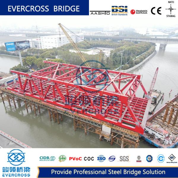Simple Structure Steel Truss Bridge Highway Bridge Fast Installed