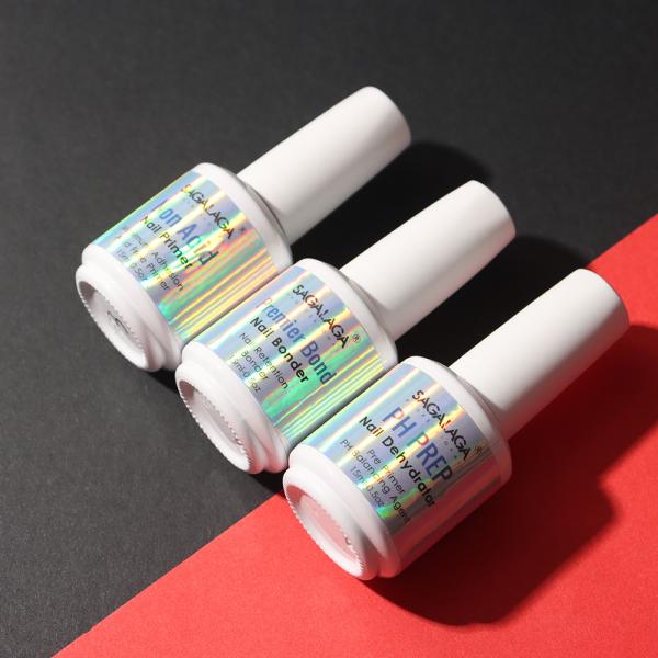 SAGALAGA Best Selling Nail Acid Primer and Nail Prep Dehydrator Private Label Acrylic Nail Bonder Acid Free Primer Bulk
