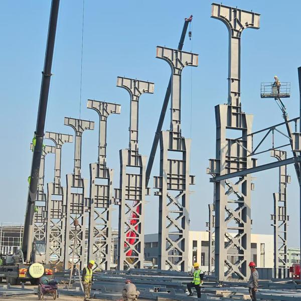 Precast Steel Multi Storey Building Office Teaching Building Metal Frame Construction