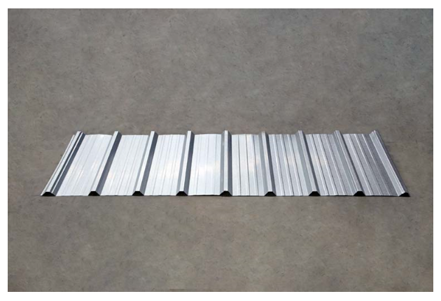 Shaft 75mm Thickness 0.3-0.8mm Metal Roofing Panel Roll Forming Machine