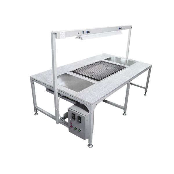 Automatic Keychains Mold Baking Table Heating Machine for Making Silicone 2D 3D