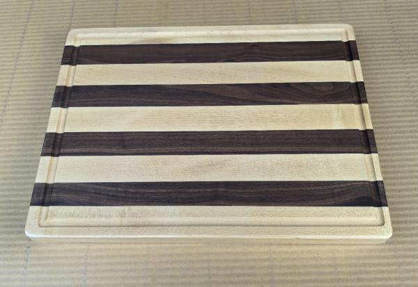 Tabela de corte de madeira de noz preta Tabela de corte de noz 600x450x38mm 500x380x35mm