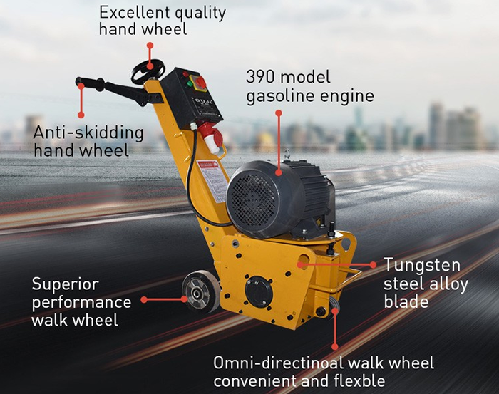 Дорога 7.5KW 380V филируя конкретную глубину машины 500mm скарификатора