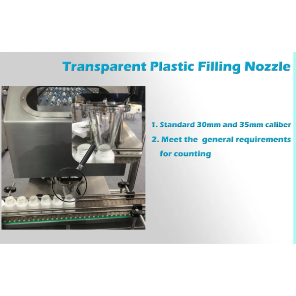 16 Lane Automatic Pharma Packing Machine 20-80 Bottles/min Pill Counter Machine