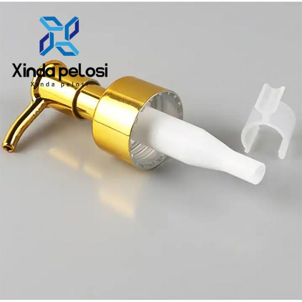 Dispensador de loção corporal de 24 mm com tampa de parafuso de plástico