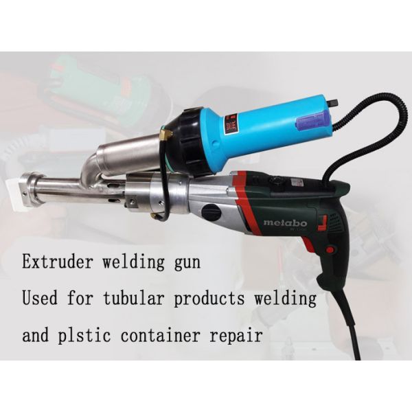 3400W plastic welding hand extruder hot air gun, extrusion hot air welding gun