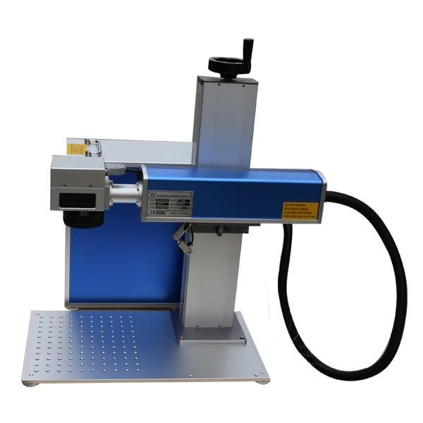 20w Separate Handheld Fiber Laser Marking Machine For Metal Toy Guns