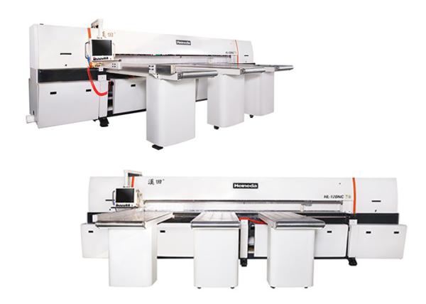 High Precision CNC Circular Saw Machine 4300mm Sawing Length For Composite Plate