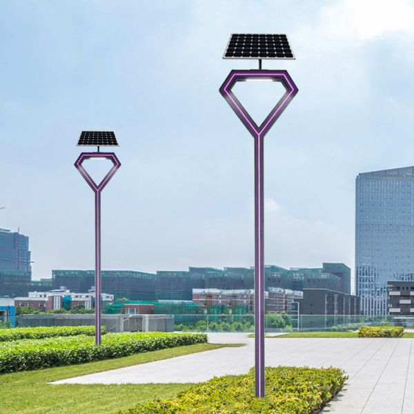 30W pure LED Solar Garden Lights replacement Aluminum Love Lamp With Lamp Belt