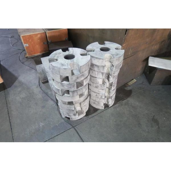 Oxidation Resistance Graphite Rotor and Shaft Grade DC-1.85  by drawing